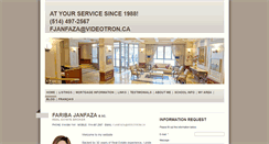 Desktop Screenshot of faribajanfaza.com